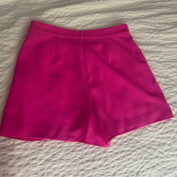 J crew Lucky Crepe Pleated Shorts Pink Size 8 - Picture 7 of 7